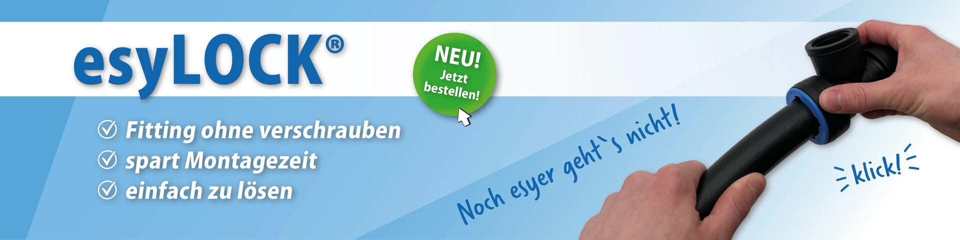 esylock Rohrverbinder