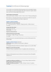 Bild für Fragebogen für die Planung Ihrer Beregnungsanlage
