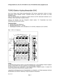 Bild für Elektro-Hydraulikwandler